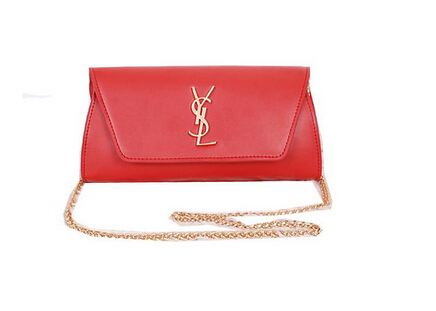 2014 New Saint Laurent Small Betty Bag Calf Leather Y7139 Red